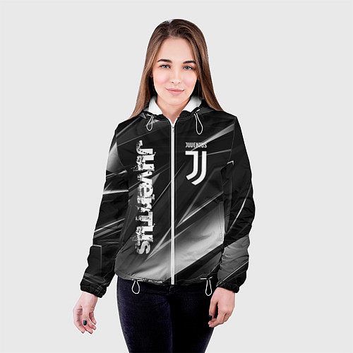 Женская куртка JUVENTUS / 3D-Белый – фото 4