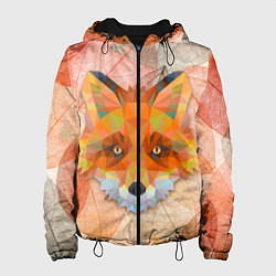Куртка с капюшоном женская Fox, цвет: 3D-черный