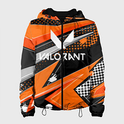 Куртка с капюшоном женская Valorant, цвет: 3D-черный