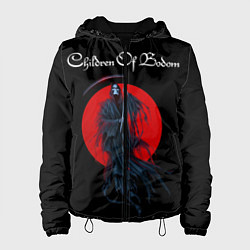 Куртка с капюшоном женская Children of Bodom 19, цвет: 3D-черный