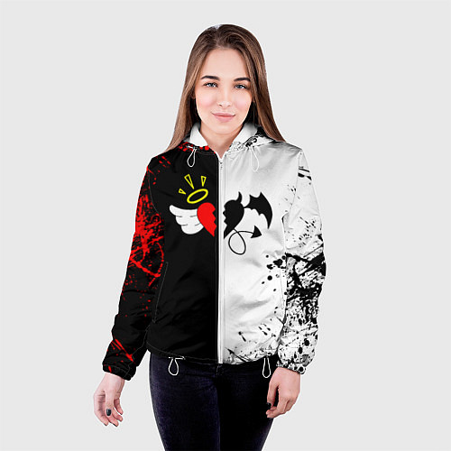 Женская куртка Payton Moormeier спина / 3D-Белый – фото 4