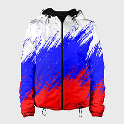 Куртка с капюшоном женская Россия, цвет: 3D-черный