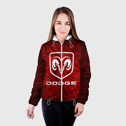 Женская куртка DODGE / 3D-Белый – фото 4