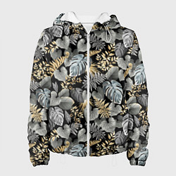 Женская куртка Серебряные листочки