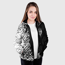 Куртка с капюшоном женская The Witcher, цвет: 3D-черный — фото 2