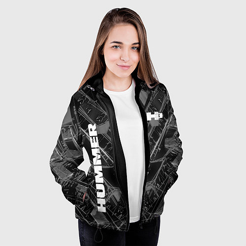 Женская куртка HUMMER / 3D-Черный – фото 3