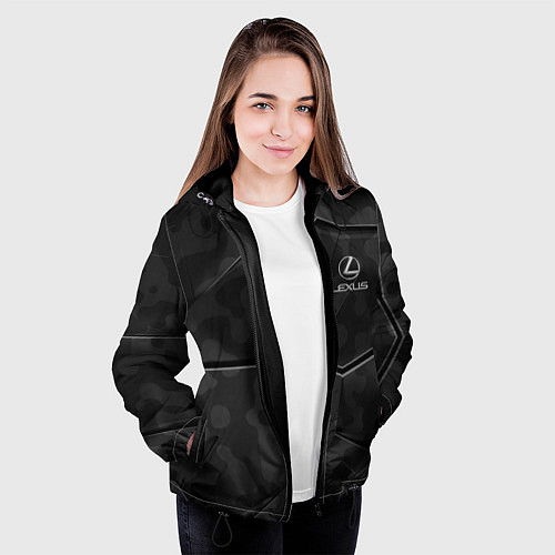 Женская куртка LEXUS / 3D-Черный – фото 3