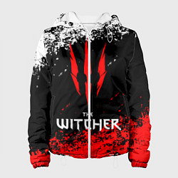 Куртка с капюшоном женская The Witcher, цвет: 3D-белый