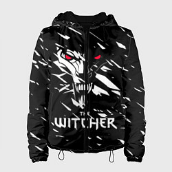 Куртка с капюшоном женская The Witcher, цвет: 3D-черный