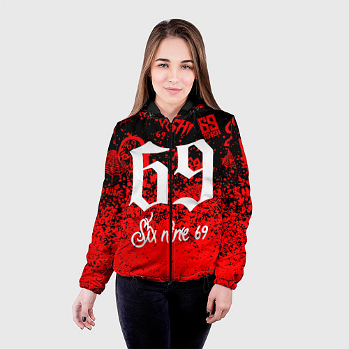 Женская куртка 6ix9ine / 3D-Черный – фото 4