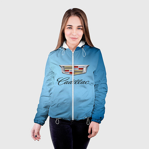 Женская куртка Cadillac / 3D-Белый – фото 4