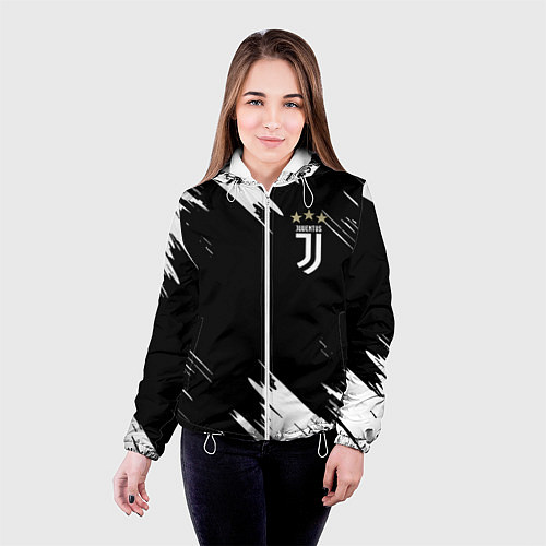 Женская куртка JUVENTUS / 3D-Белый – фото 4
