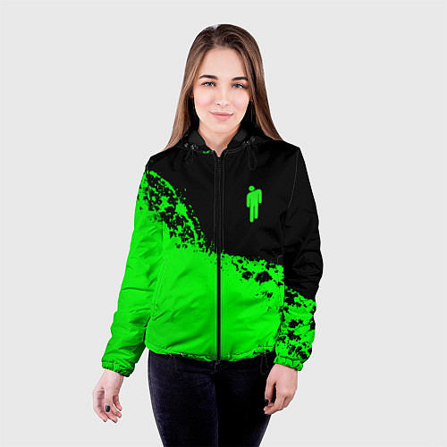 Женская куртка Billie Eilish / 3D-Черный – фото 4