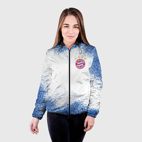 Женская куртка BAYERN MUNCHEN / 3D-Черный – фото 4