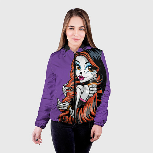 Женская куртка Calavera skelita 22 / 3D-Черный – фото 4