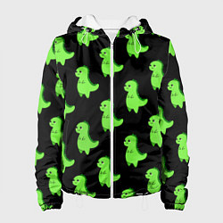 Женская куртка Динозавры