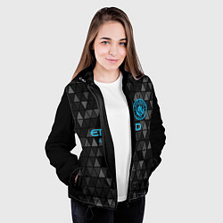 Куртка с капюшоном женская Manchester City, цвет: 3D-черный — фото 2