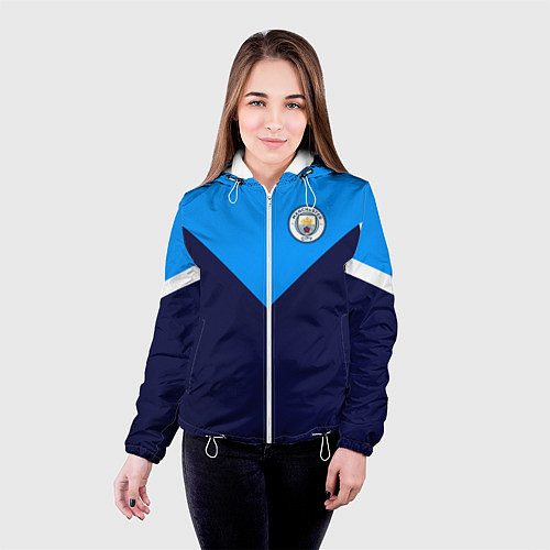 Женская куртка MANCHESTER CITY / 3D-Белый – фото 4