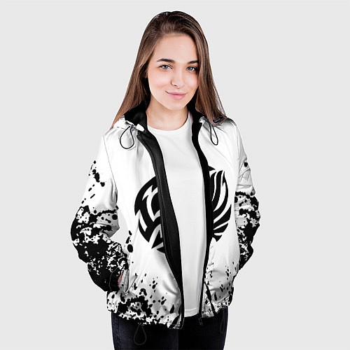 Женская куртка Fairy Tail / 3D-Черный – фото 3