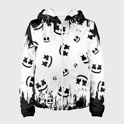 Куртка с капюшоном женская MARSHMELLO МАРШМЕЛЛОУ, цвет: 3D-белый