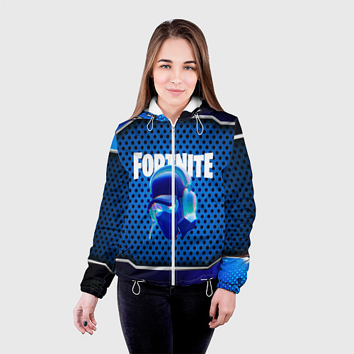 Женская куртка FORTNITE NINJA / 3D-Белый – фото 4