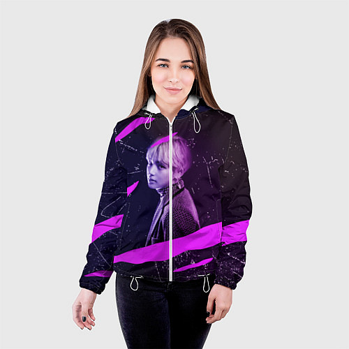 Женская куртка BTS / 3D-Белый – фото 4