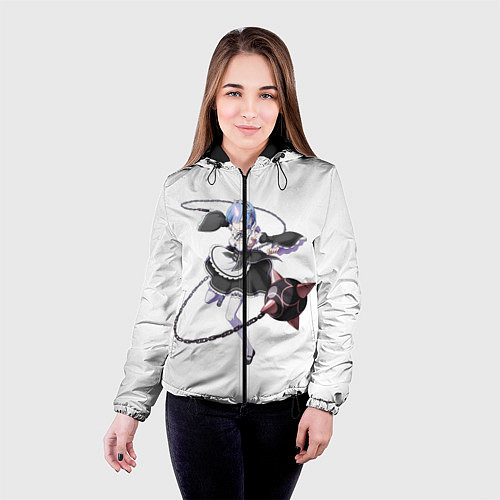 Женская куртка Re:Zero / 3D-Черный – фото 4