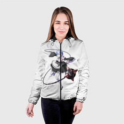 Куртка с капюшоном женская Re:Zero, цвет: 3D-черный — фото 2