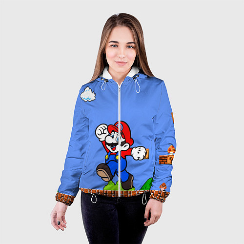 Женская куртка Mario / 3D-Белый – фото 4