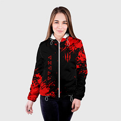 Куртка с капюшоном женская The Witcher, цвет: 3D-белый — фото 2