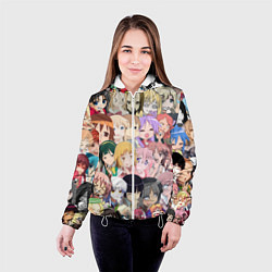 Куртка с капюшоном женская АНИМЕ ONE, цвет: 3D-белый — фото 2