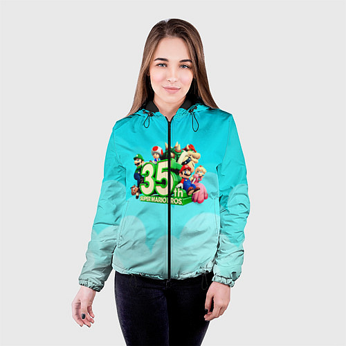 Женская куртка Mario / 3D-Черный – фото 4