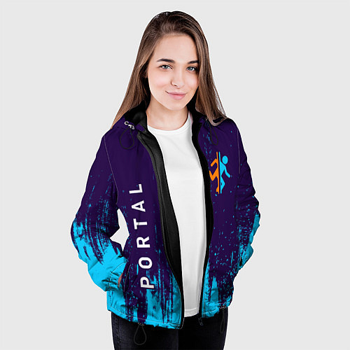 Женская куртка PORTAL ПОРТАЛ / 3D-Черный – фото 3
