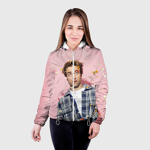 Женская куртка ROBERT PATTINSON / 3D-Белый – фото 4