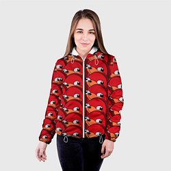 Куртка с капюшоном женская Knuckles, цвет: 3D-белый — фото 2