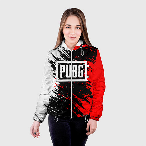 Женская куртка PUBG / 3D-Белый – фото 4