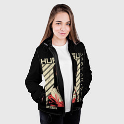 Куртка с капюшоном женская Врата Штейна, цвет: 3D-черный — фото 2