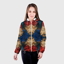 Куртка с капюшоном женская MAGNETIC, цвет: 3D-белый — фото 2