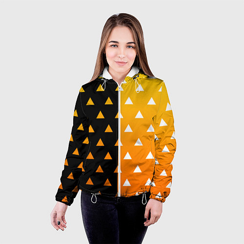 Женская куртка ZENITSU ЗЕНИТСУ КИМОНО / 3D-Белый – фото 4