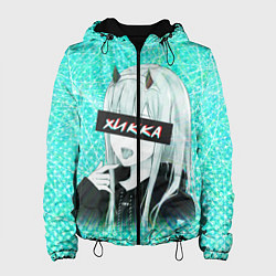 Куртка с капюшоном женская Zero Two Хикка, цвет: 3D-черный
