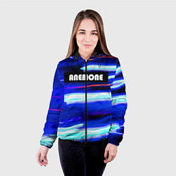 Куртка с капюшоном женская ANEMONE, цвет: 3D-черный — фото 2