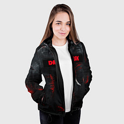Куртка с капюшоном женская DAMASK, цвет: 3D-черный — фото 2