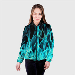 Куртка с капюшоном женская ASSASSINS CREED VALHALLA, цвет: 3D-черный — фото 2