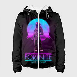 Куртка с капюшоном женская Fortnite, цвет: 3D-белый