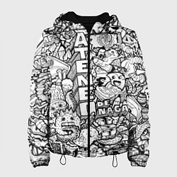 Женская куртка Doodle граффити