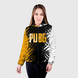Куртка с капюшоном женская PUBG, цвет: 3D-черный — фото 2