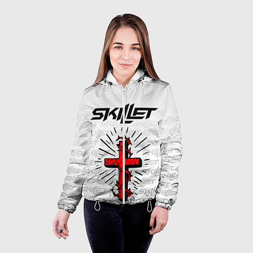 Женская куртка SKILLET / 3D-Белый – фото 4