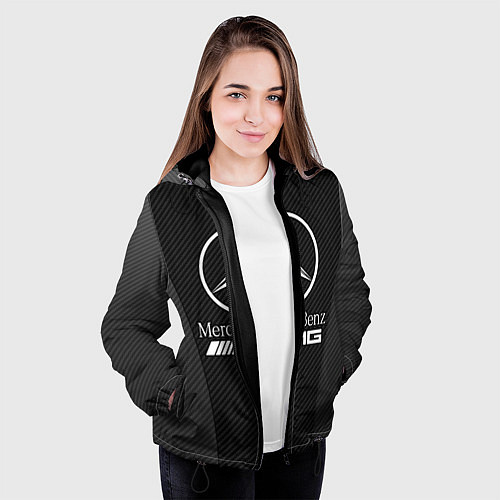 Женская куртка MERCEDES-BENZ / 3D-Черный – фото 3