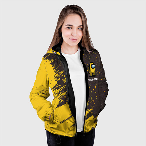 Женская куртка AMONG US АМОНГ АС / 3D-Черный – фото 3