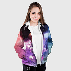 Куртка с капюшоном женская Урарака, Очако, цвет: 3D-белый — фото 2